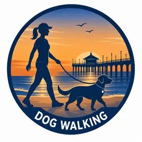 Illustrated icon for the Dog Walking service